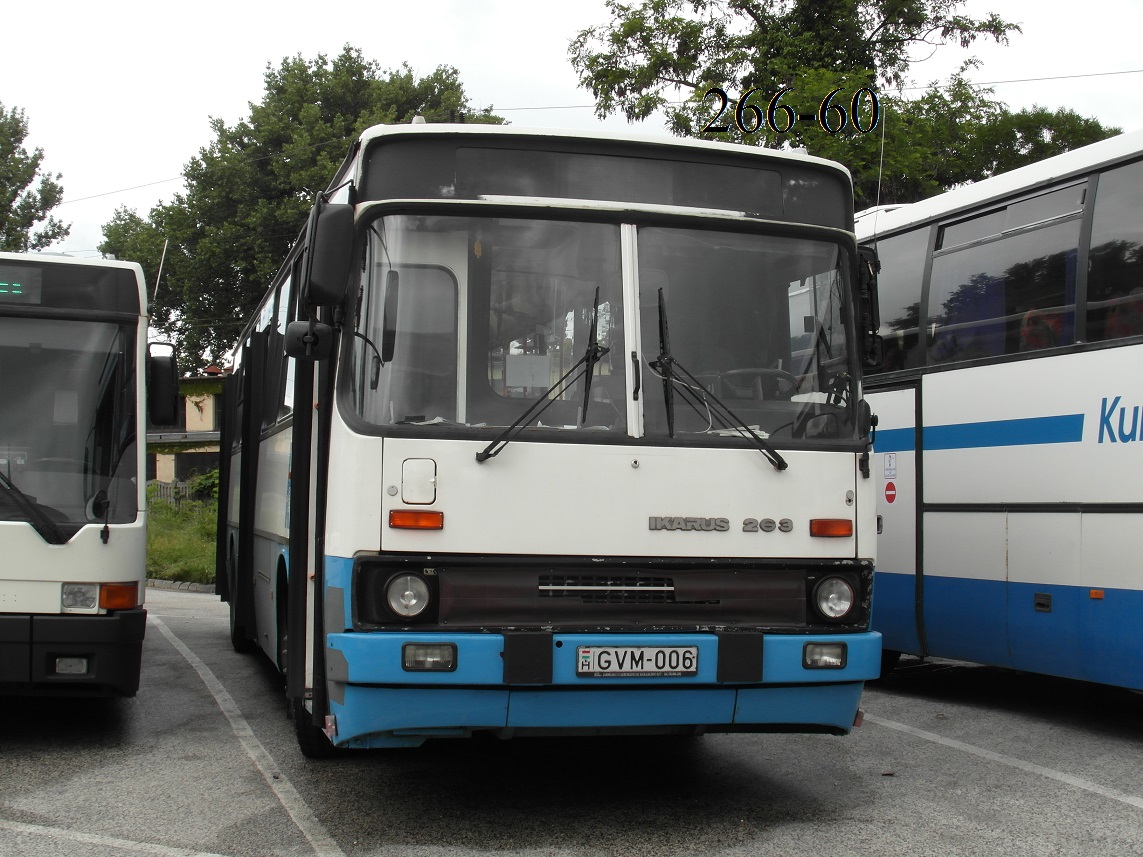 Венгрия, Ikarus 263.10 № GVM-006