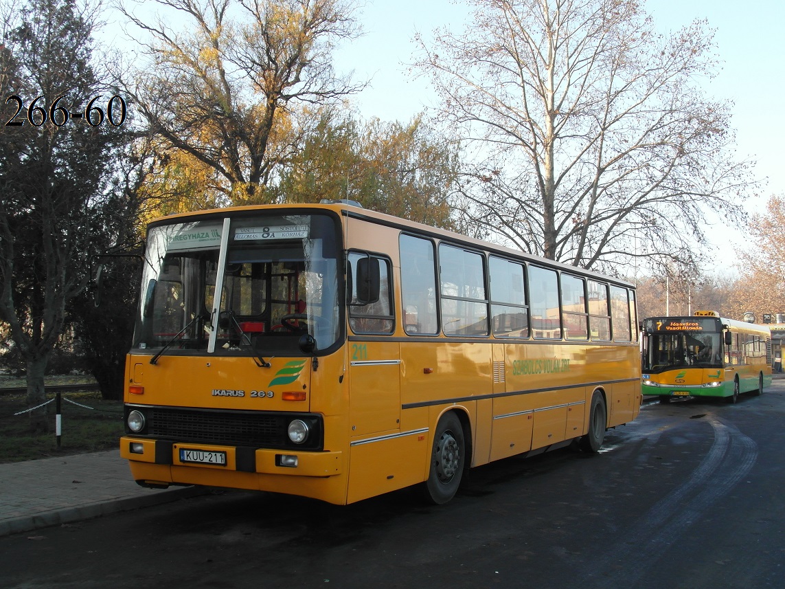Hungary, Ikarus 263.11 # KUU-211