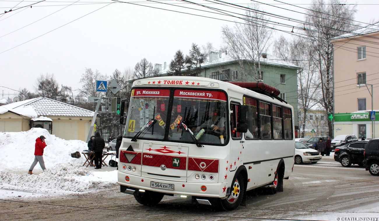 Томская область, ПАЗ-32054 № К 564 ХН 70