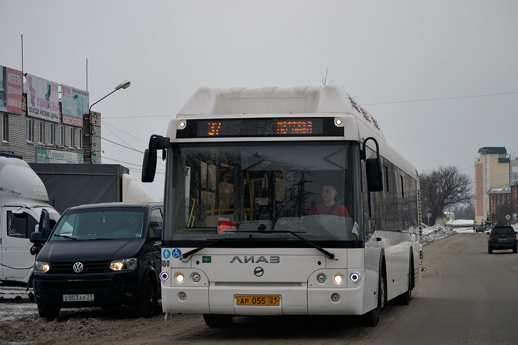 Chuvashia, LiAZ-5292.67 (CNG) Nr. 4450