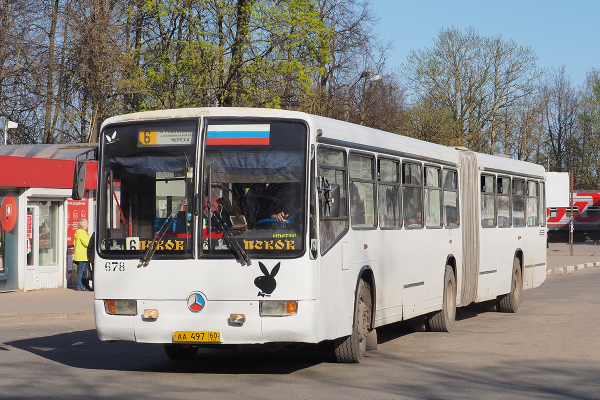 Псковская область, Mercedes-Benz O345G № 678