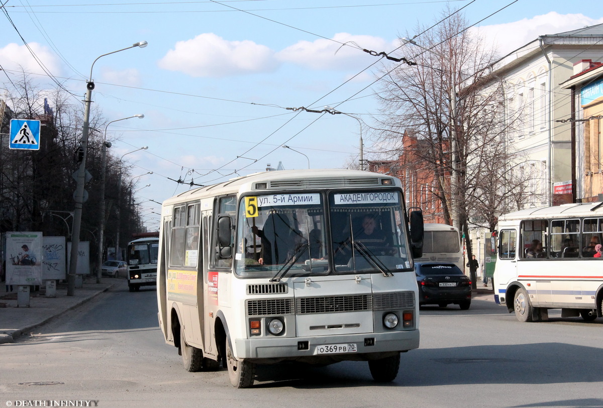 Томская область, ПАЗ-32054 № О 369 РВ 70