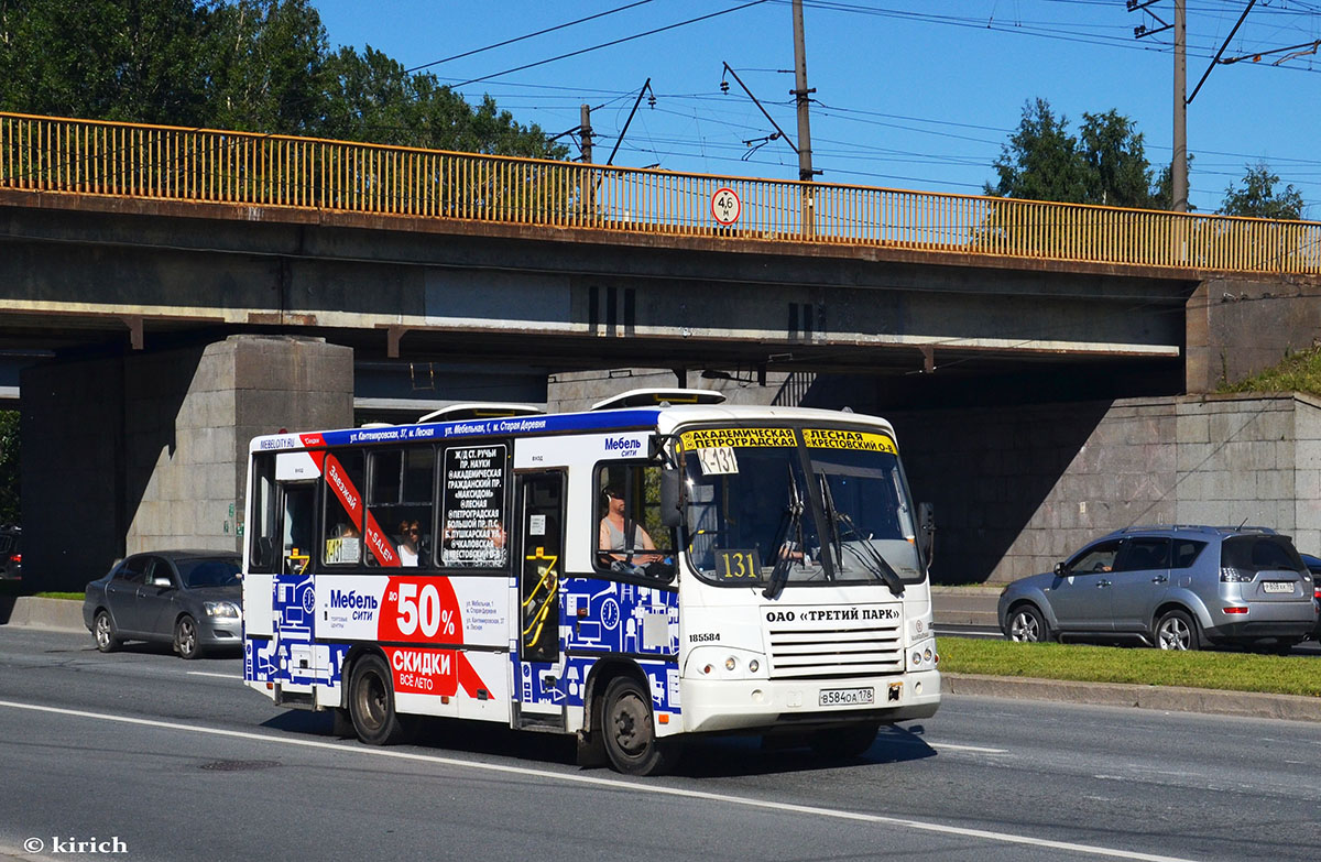 Санкт-Петербург, ПАЗ-320402-05 № В 584 ОА 178