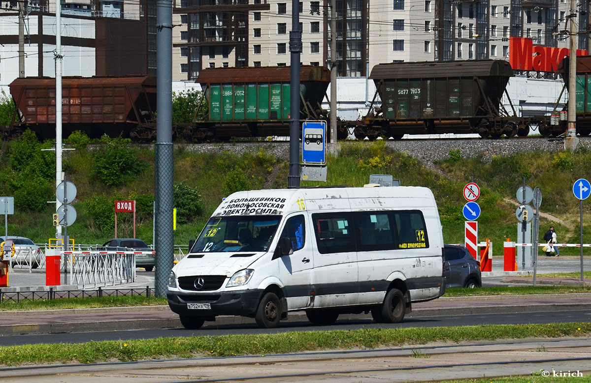 Санкт-Петербург, Луидор-22360C (MB Sprinter) № В 752 КВ 178