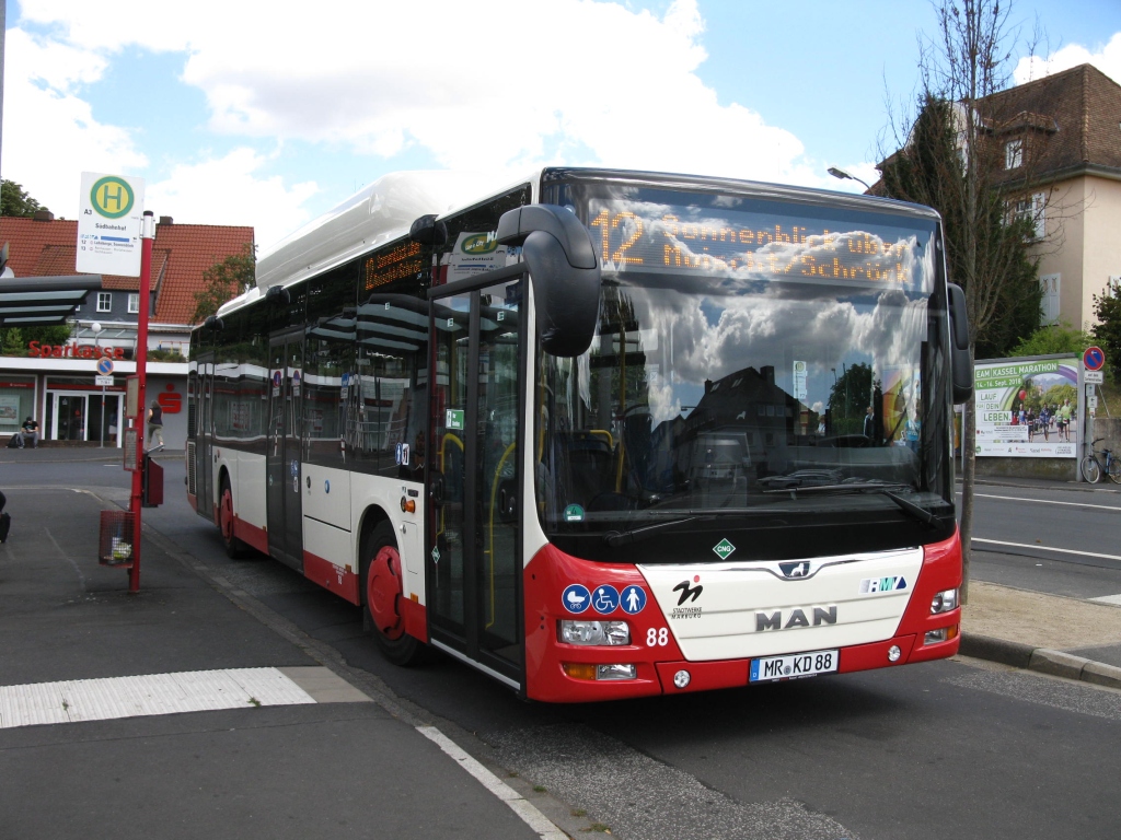 Гессен, MAN A21 Lion's City NL313 CNG № 88