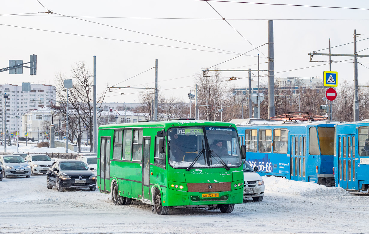 Свердловская область, ПАЗ-320414-04 "Вектор" (1-2) № КН 327 66