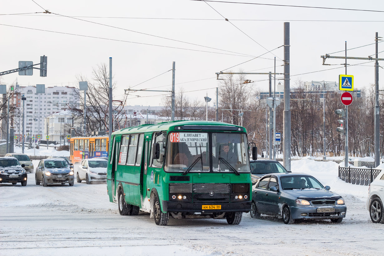 Свердловская область, ПАЗ-4234-04 № КМ 634 66