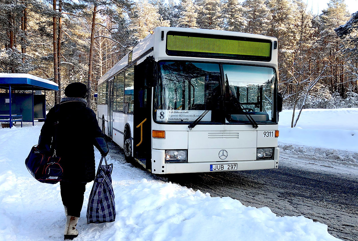 Литва, Mercedes-Benz O405N2 № JUB 297