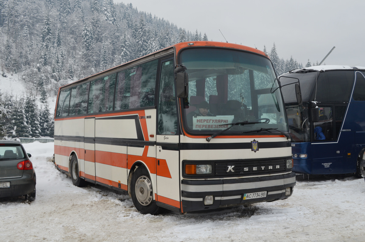 Волынская область, Setra S210HD № AC 7734 BB