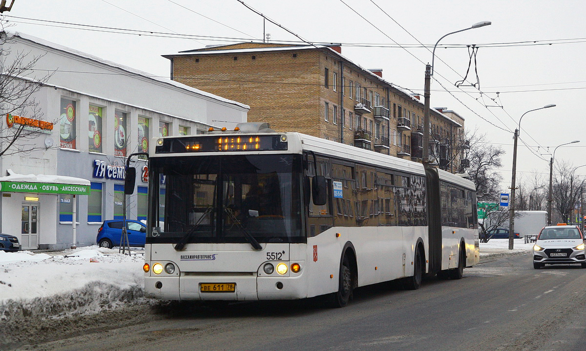 Санкт-Петербург, ЛиАЗ-6213.20 № 5512