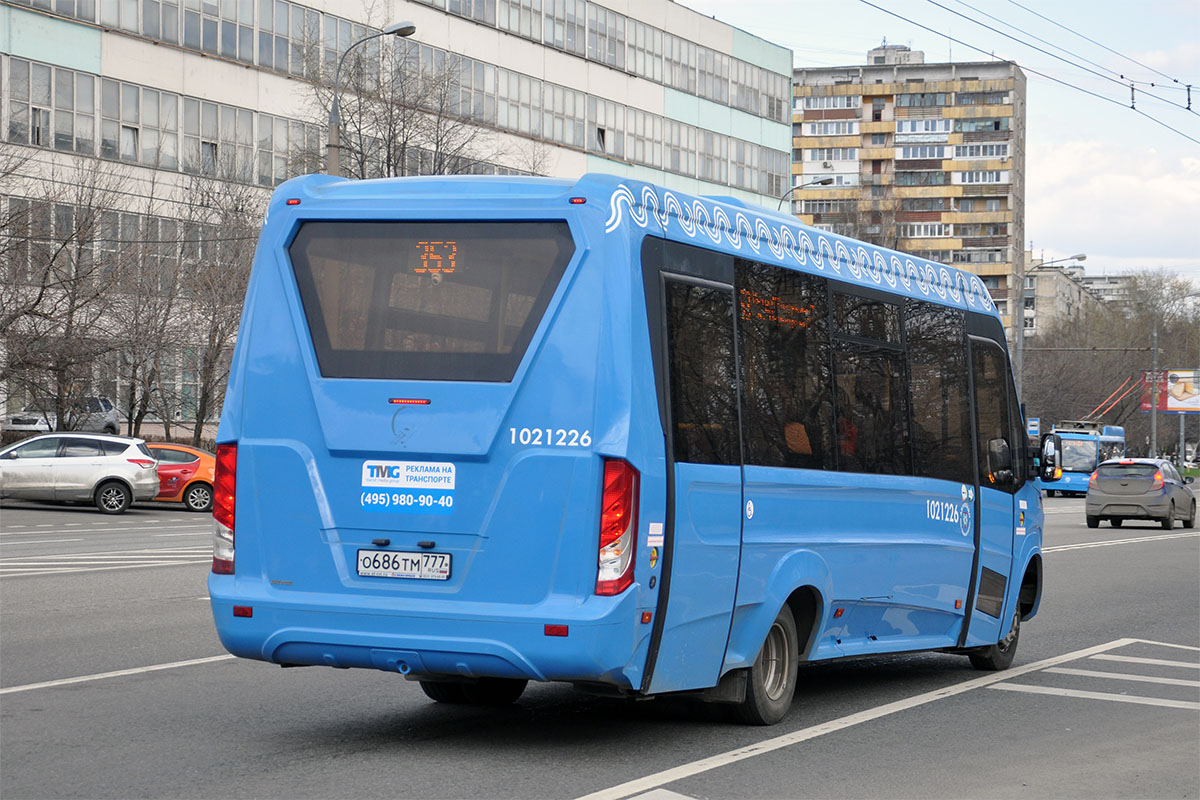 Москва, Нижегородец-VSN700 (IVECO) № 1021226