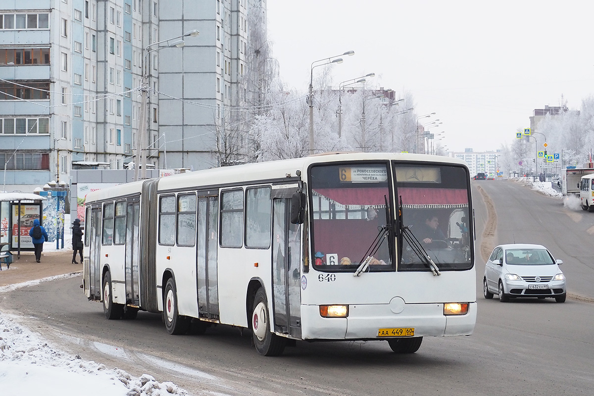 Псковская область, Mercedes-Benz O345G № 640