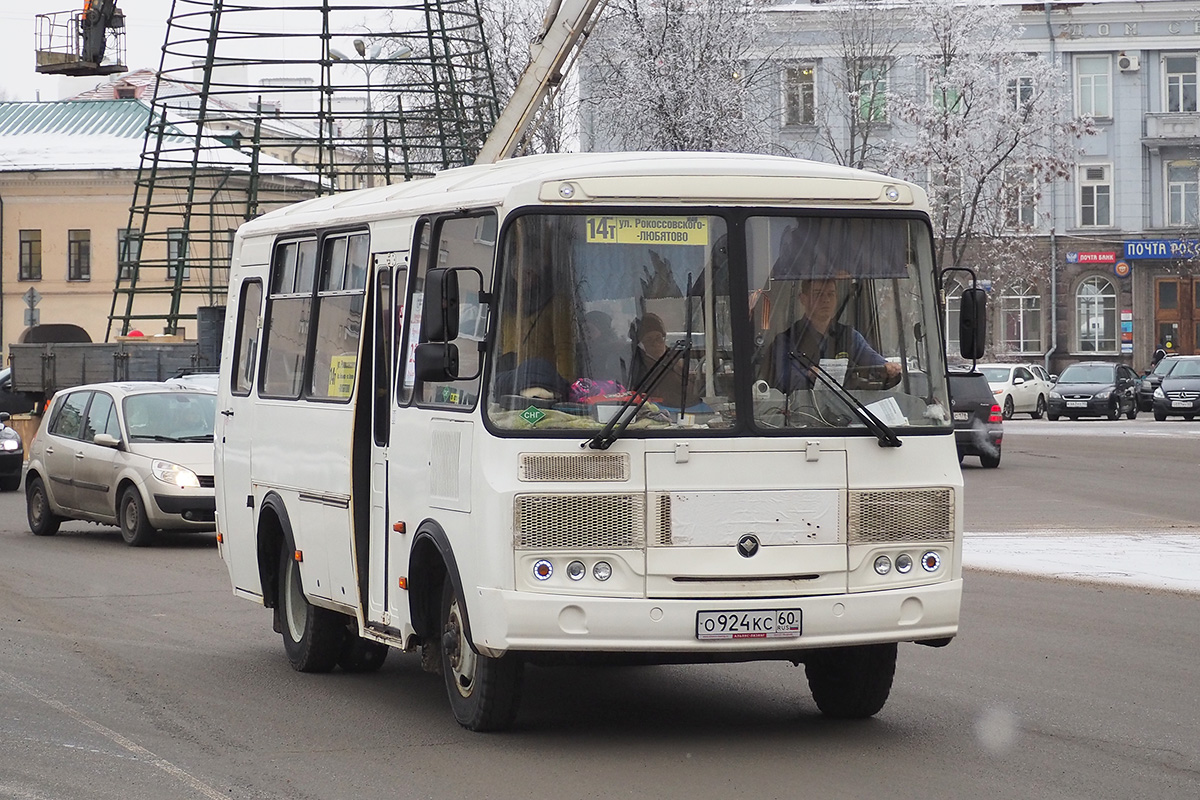 Псковская область, ПАЗ-32053 № О 924 КС 60