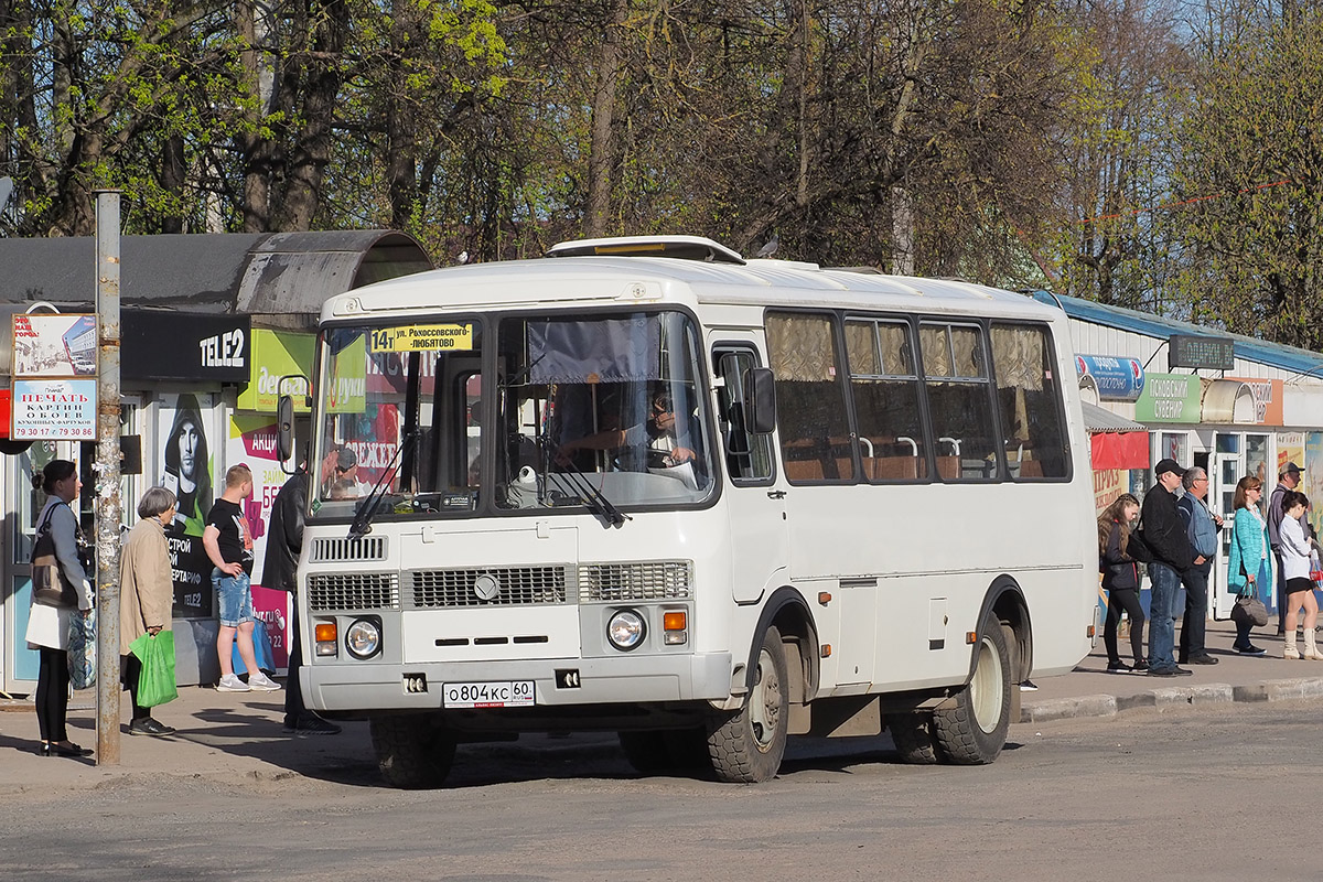 Псковская область, ПАЗ-32053 № О 804 КС 60