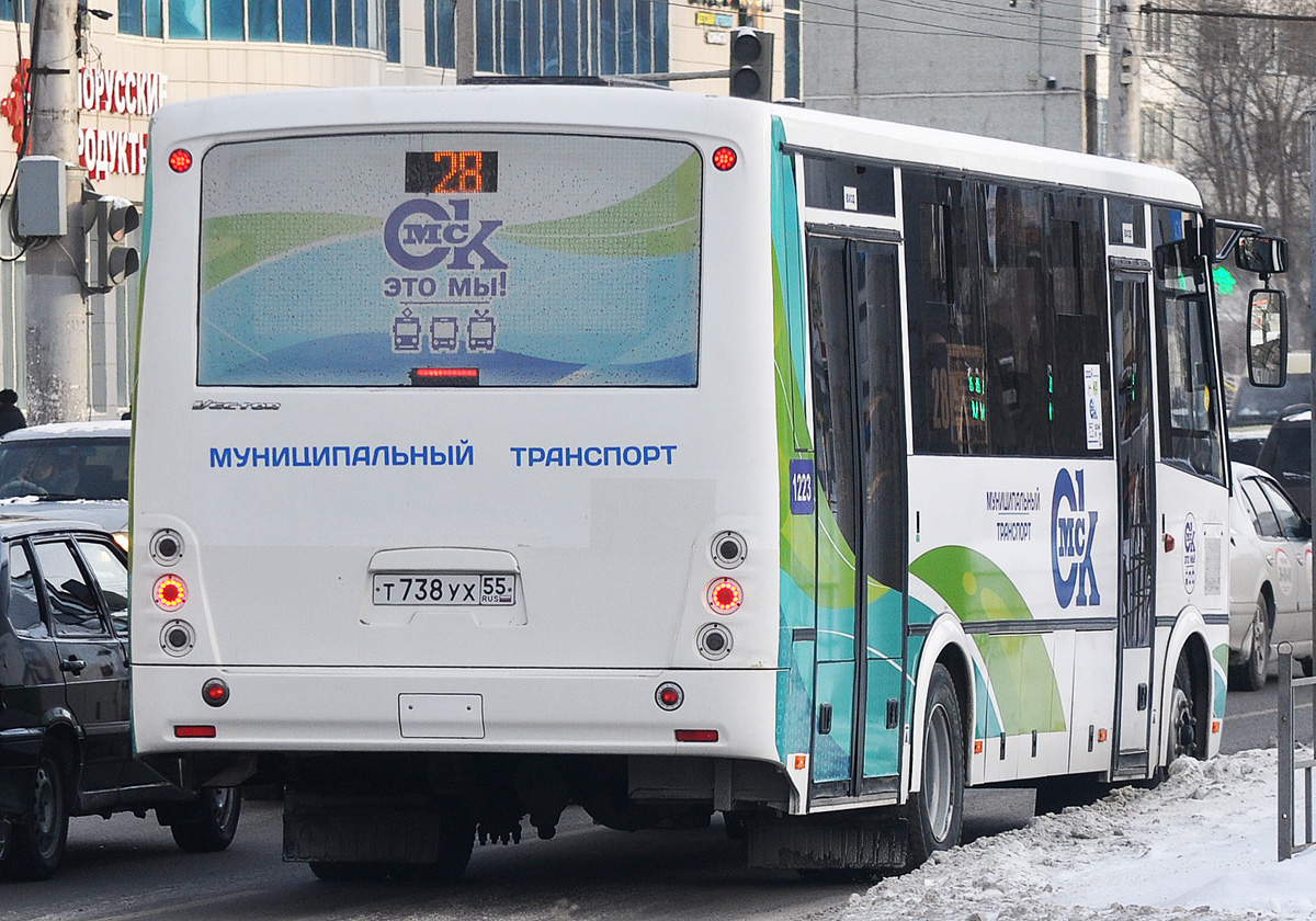 Омская область, ПАЗ-320414-04 "Вектор" (1-2) № 1223