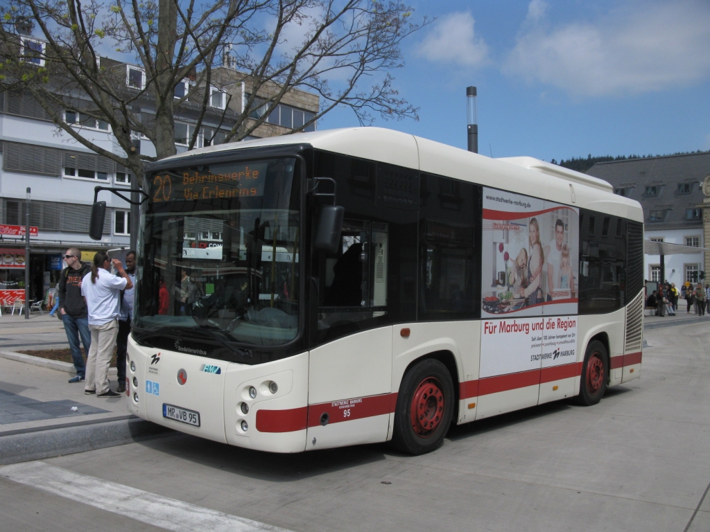 Гессен, BredaMenarinibus Vivacity+ C CNG Exobus № 95