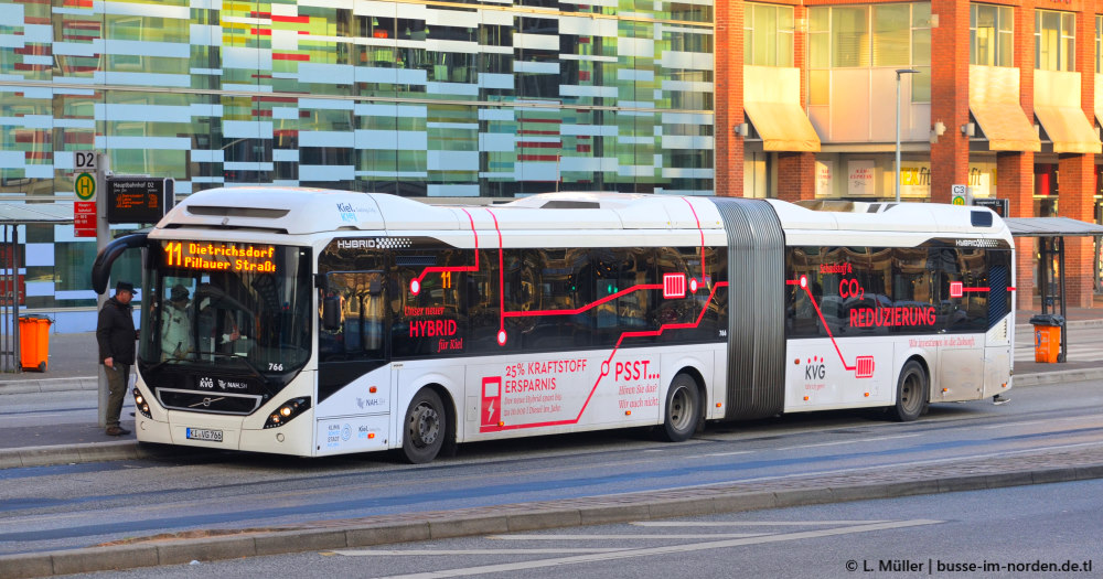 Шлезвиг-Гольштейн, Volvo 7900A Hybrid № 766