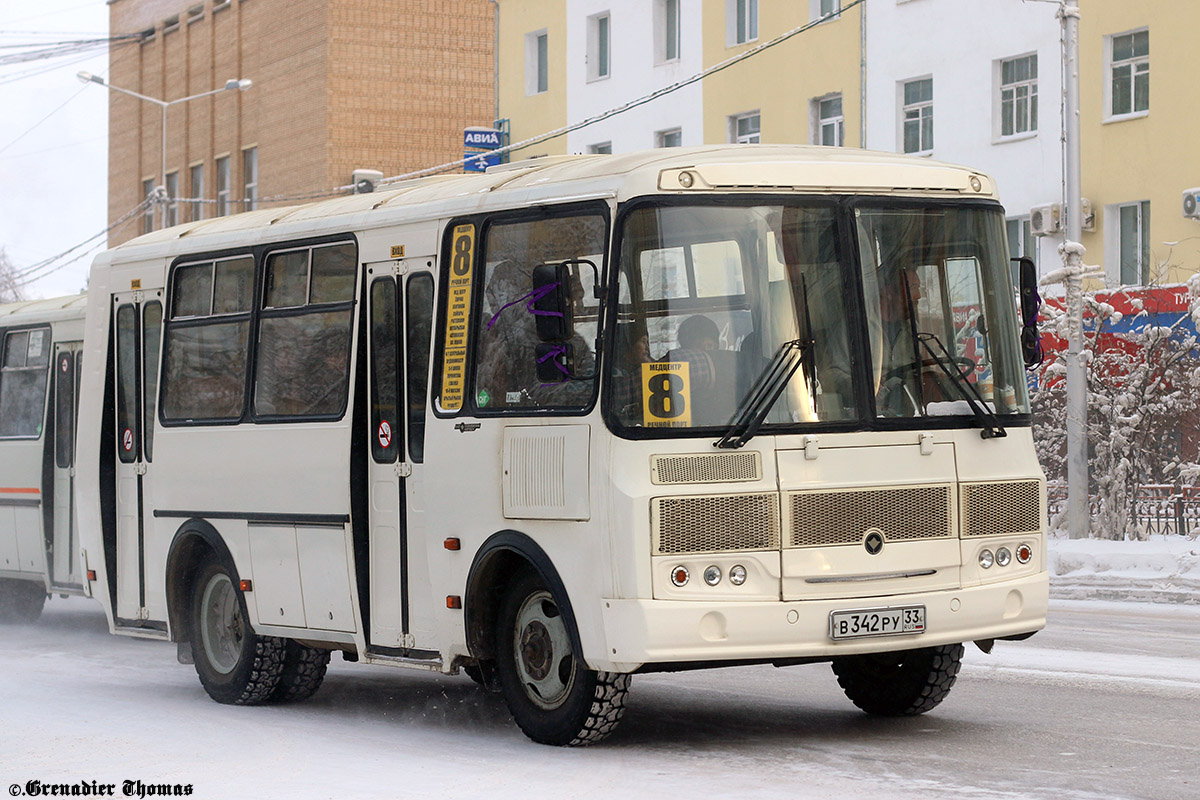 Саха (Якутия), ПАЗ-32054 № В 342 РУ 33