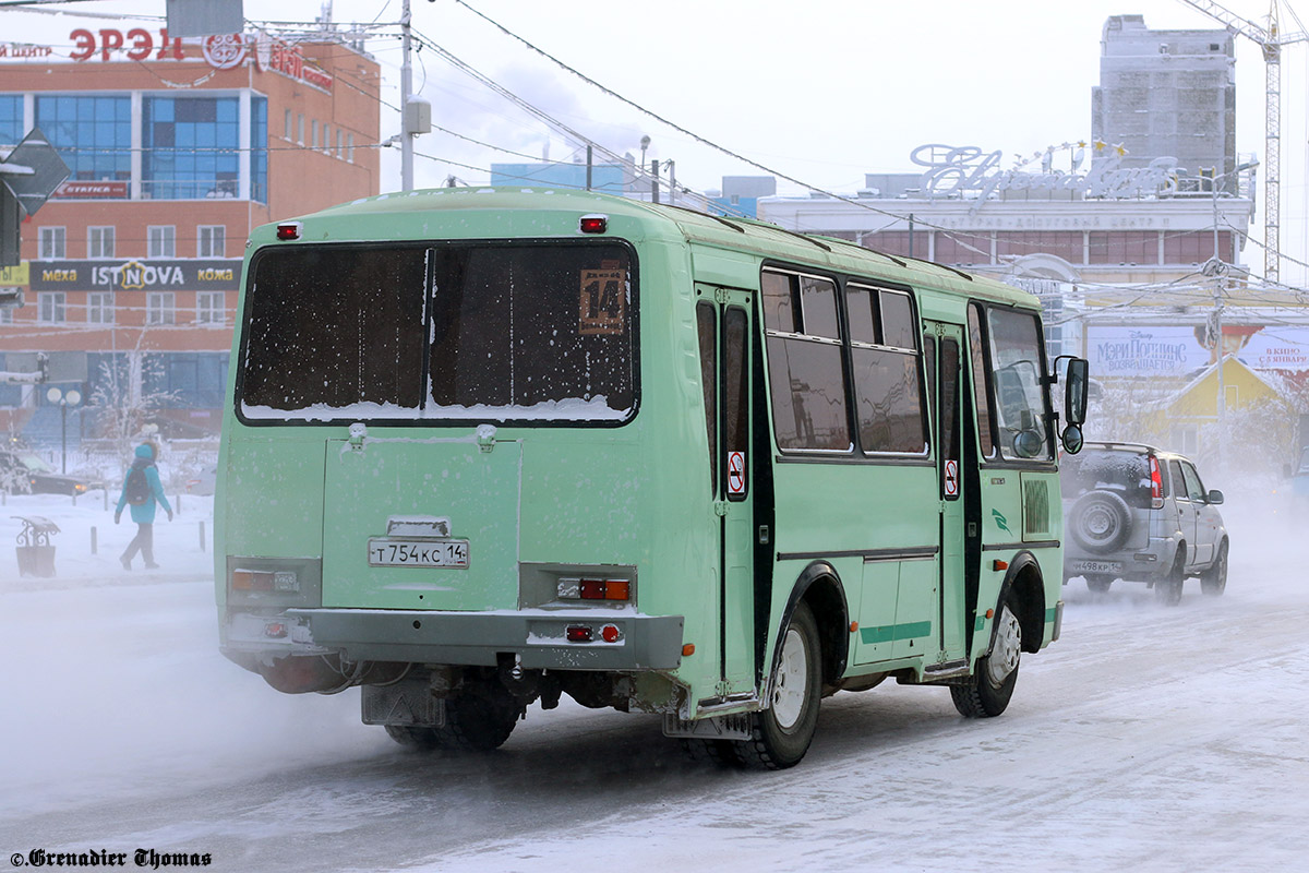 Саха (Якутия), ПАЗ-32054 № Т 754 КС 14