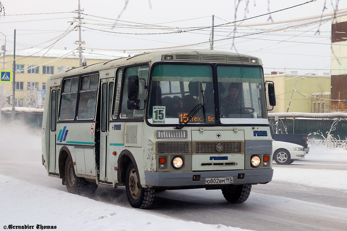 Саха (Якутия), ПАЗ-32053 № О 802 ВМ 197