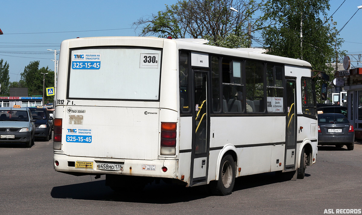 Ленінградская вобласць, ПАЗ-320412-05 № 7812