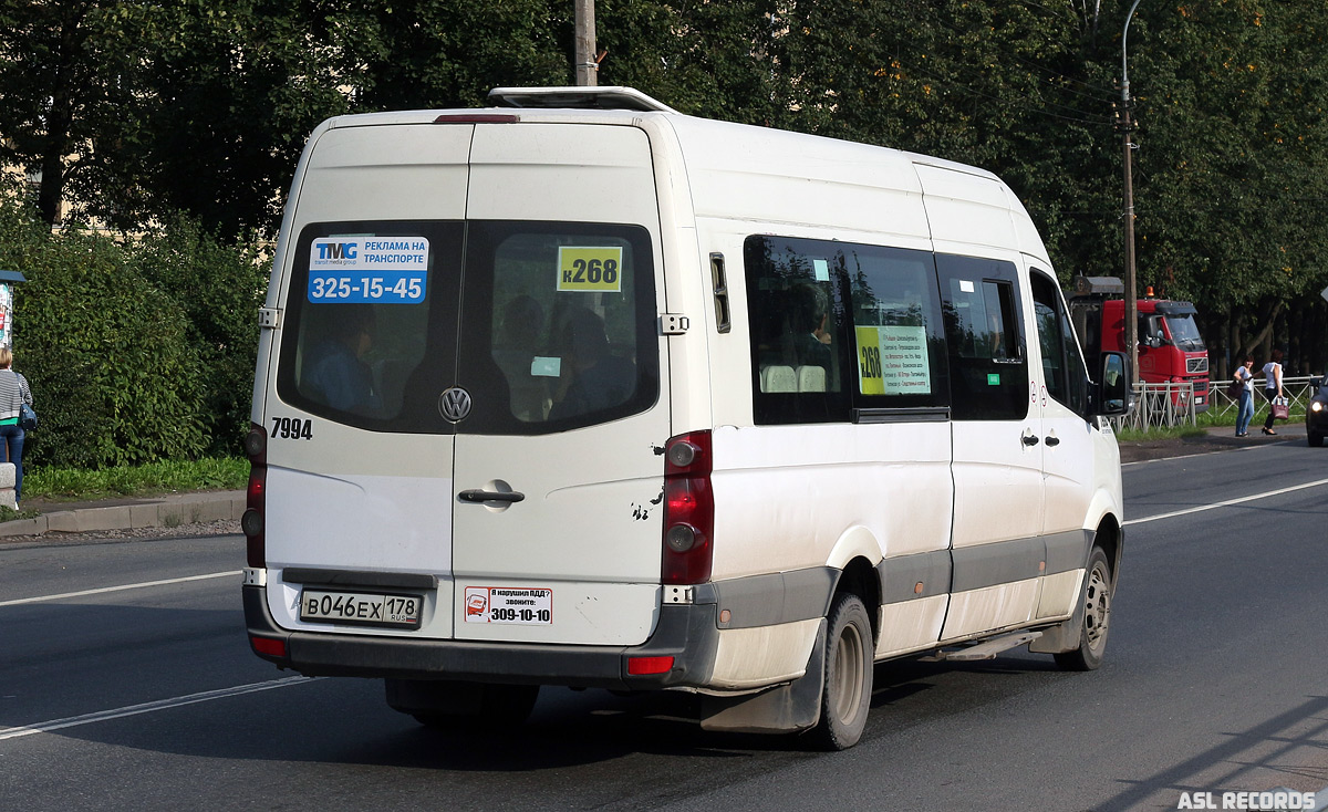 Санкт-Петербург, БТД-2219 (Volkswagen Crafter) № 7994