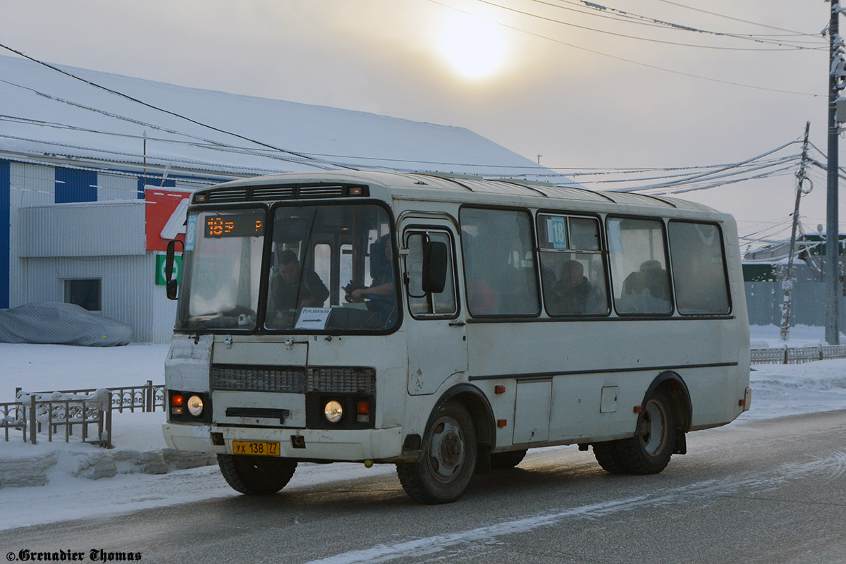 Саха (Якутия), ПАЗ-32053-60 № УХ 138 77