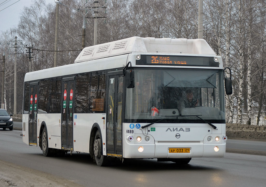 Чувашия, ЛиАЗ-5292.67 (CNG) № 4489