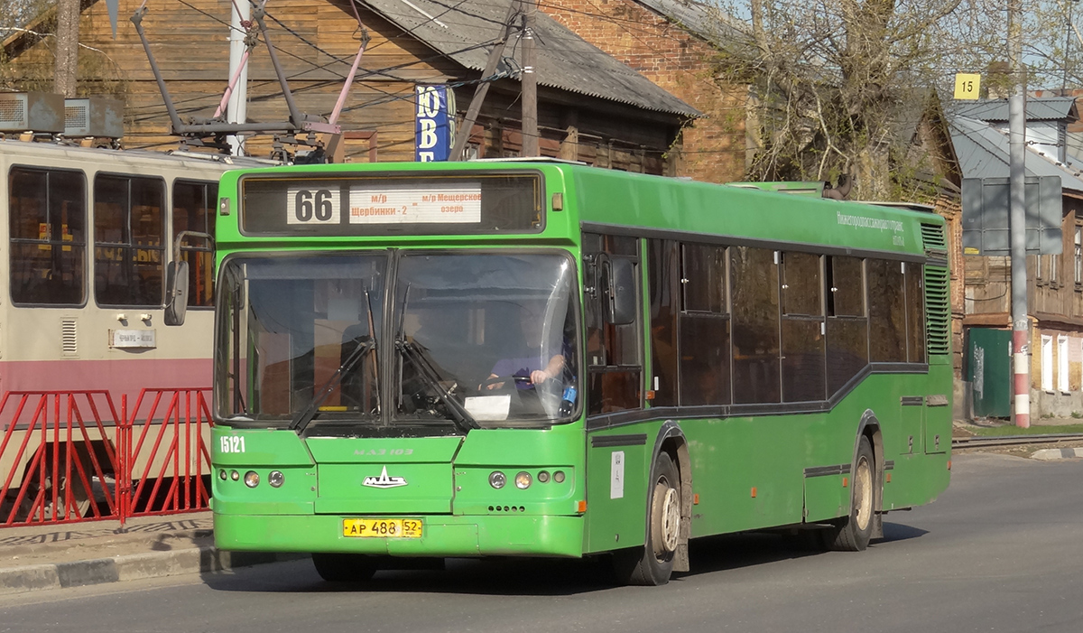 Нижегородская область, Самотлор-НН-5295 (МАЗ-103.075) № 15121