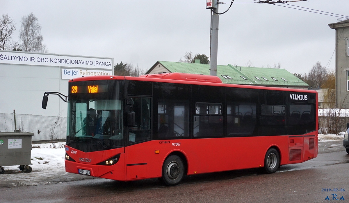 Литва, Anadolu Isuzu Citibus (Yeni) № V7067