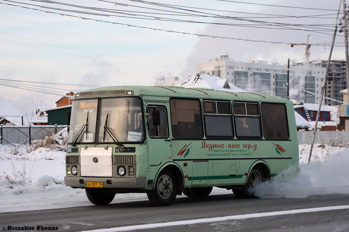 Саха (Якутия), ПАЗ-32054 № КВ 097 14