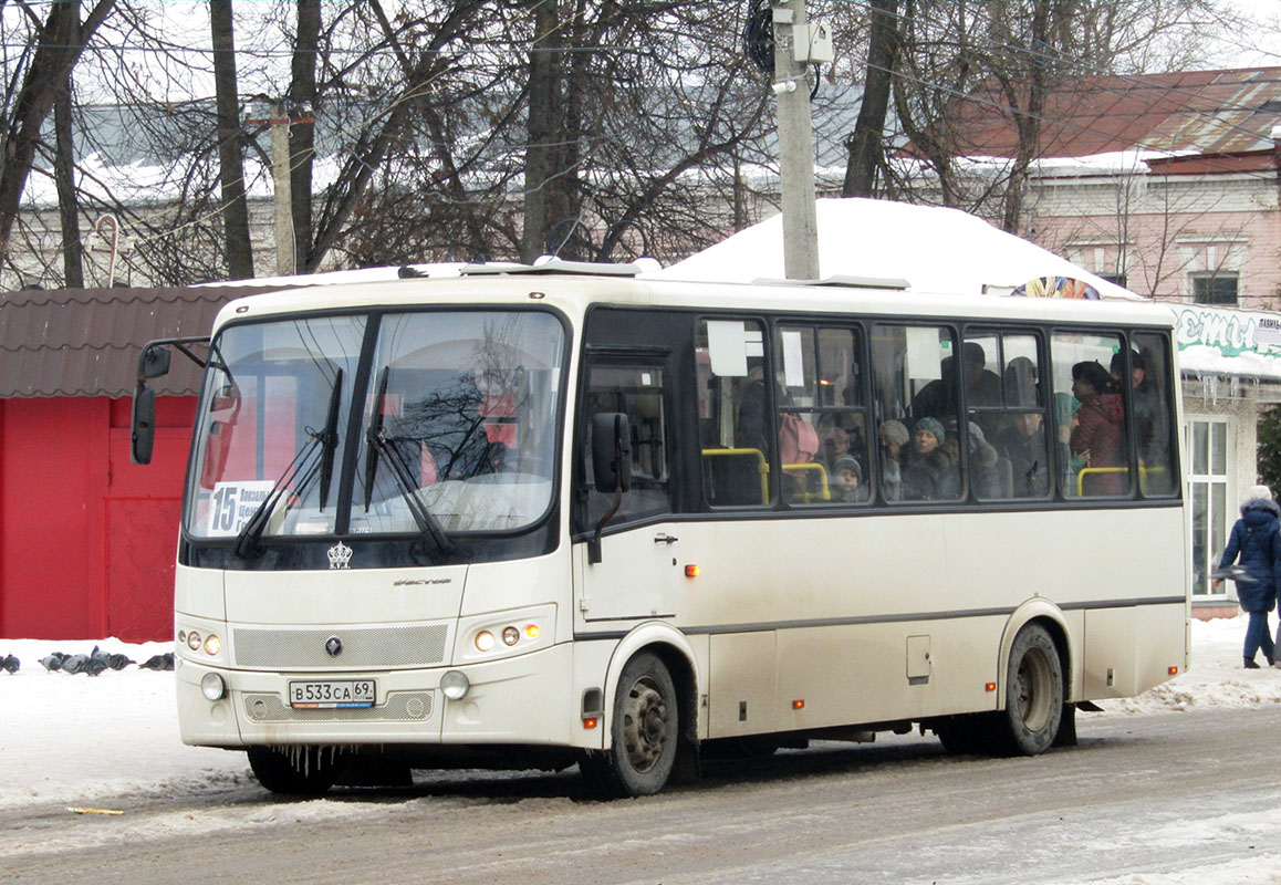 Тверская область, ПАЗ-320412-04 "Вектор" № В 533 СА 69