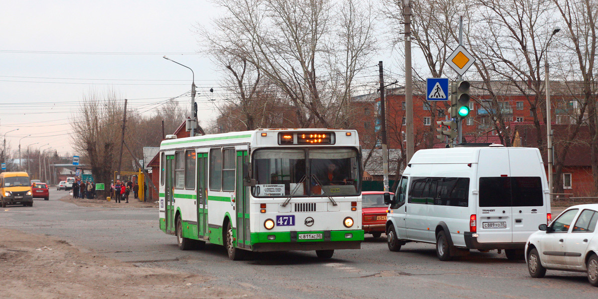 Omsk region, LiAZ-5256.45 № 471