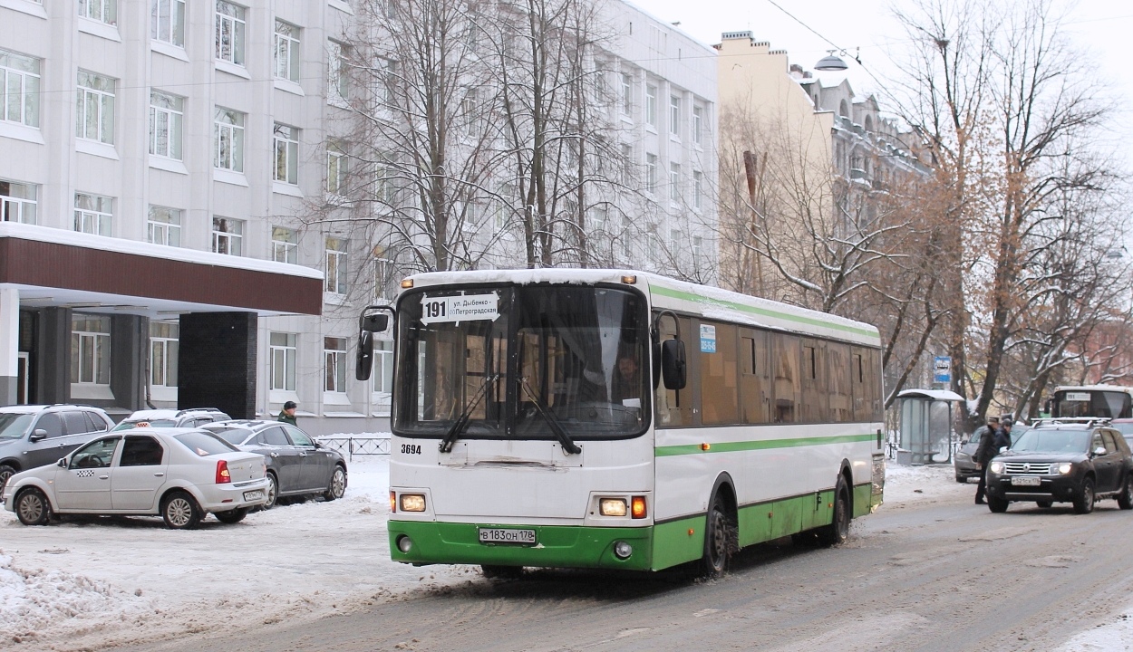 Санкт-Петербург, ЛиАЗ-5293.60 № 3694