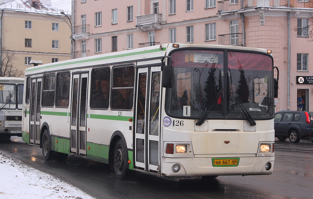 Псковская область, ЛиАЗ-5293.00 № 126