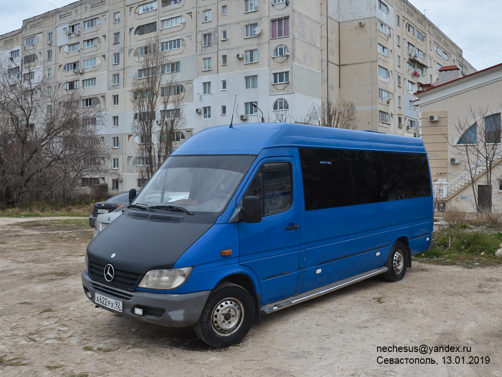 Севастополь, Mercedes-Benz Sprinter 313CDI № А 622 РХ 92 — Фото —  Автобусный транспорт