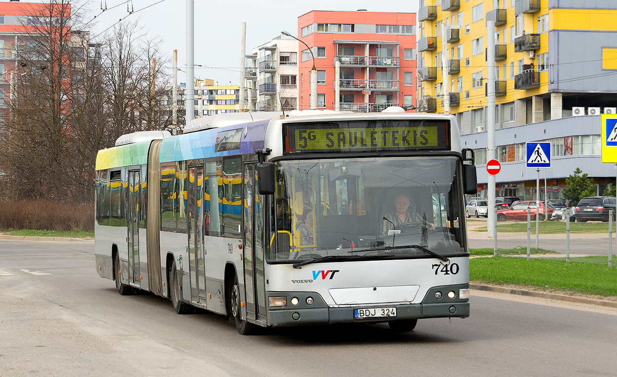 Литва, Volvo 7700A № 740