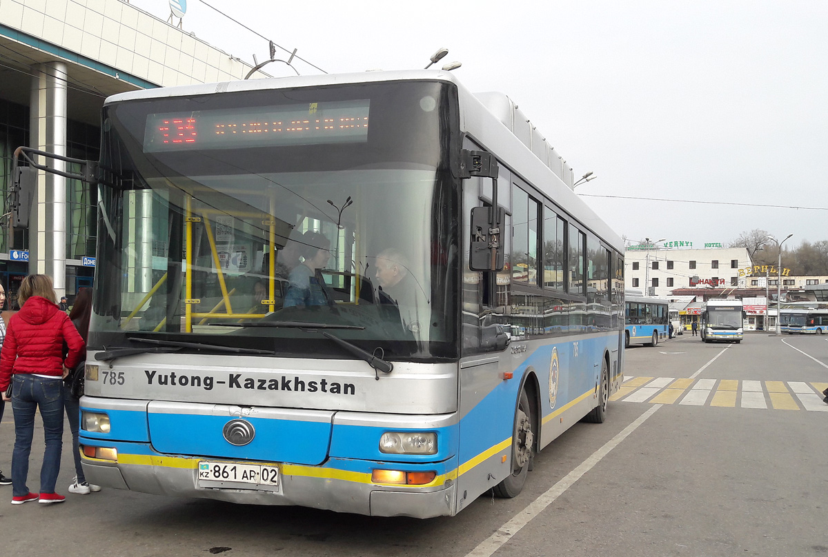 Алматы, Yutong ZK6118HGA № 785