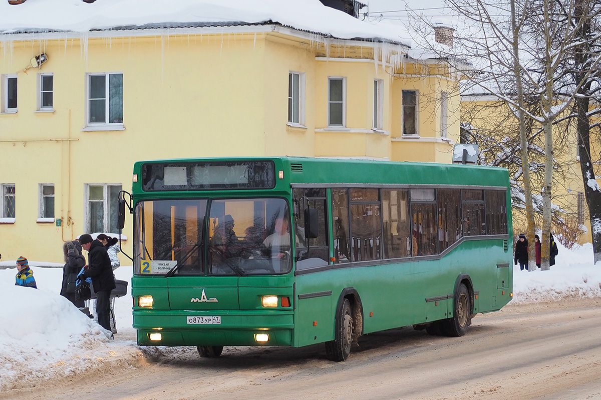 Ленинградская область, МАЗ-104.С20 № О 873 УР 47