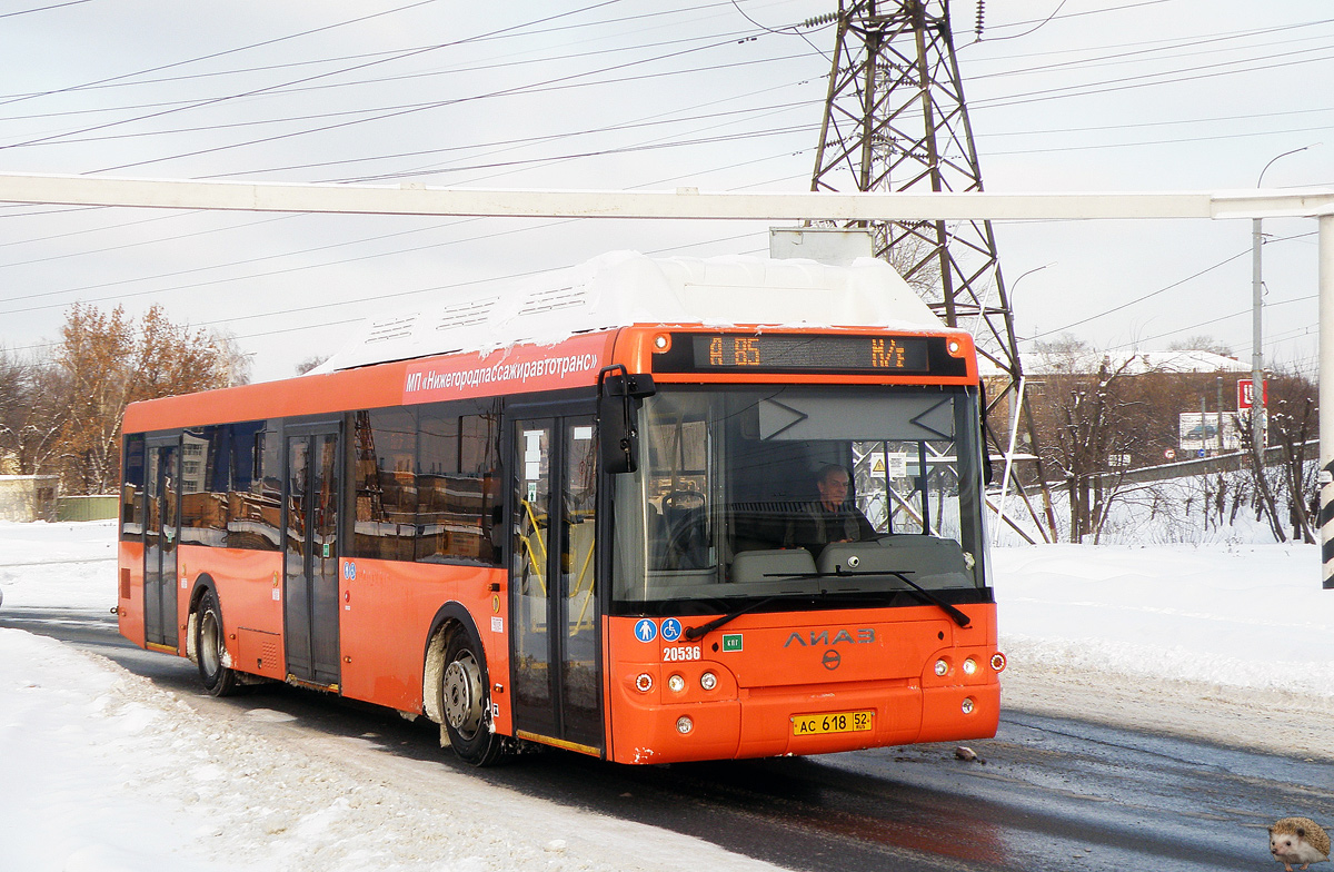 Нижегородская область, ЛиАЗ-5292.67 (CNG) № 20536