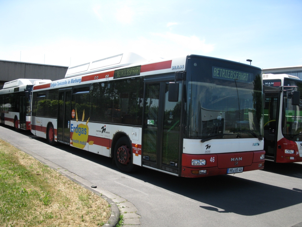 Гессен, MAN A21 NL233 CNG № 46