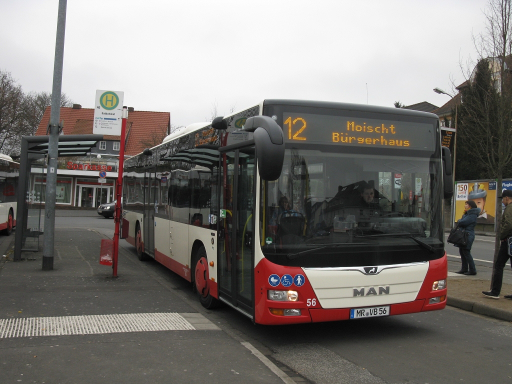 Гессен, MAN A21 Lion's City NL363 № 56