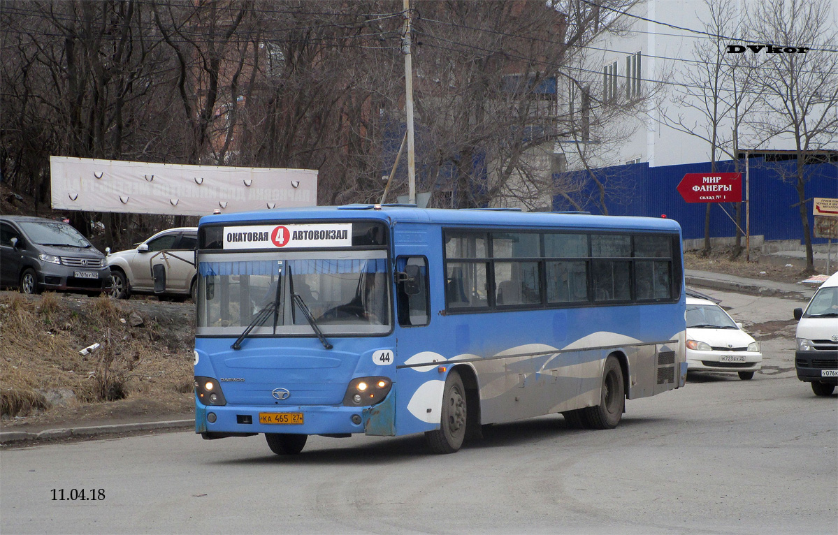 Приморский край, Daewoo BS106 Royal City (Ulsan) № КА 465 27