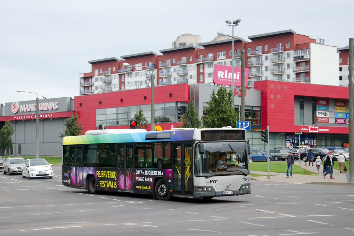 Литва, Volvo 7700 № 781