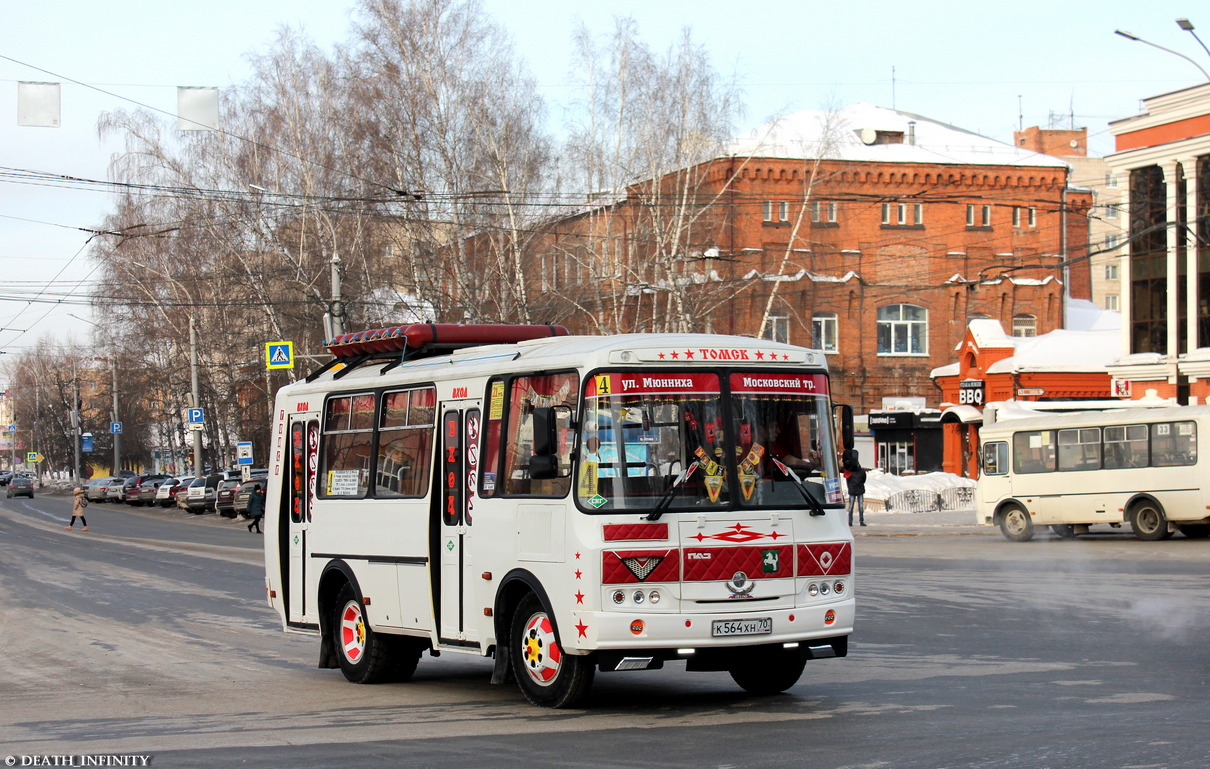 Томская область, ПАЗ-32054 № К 564 ХН 70