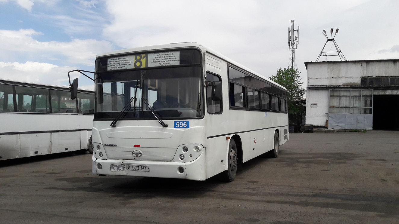 Алматы, Daewoo BS106 (СемАЗ) № 596