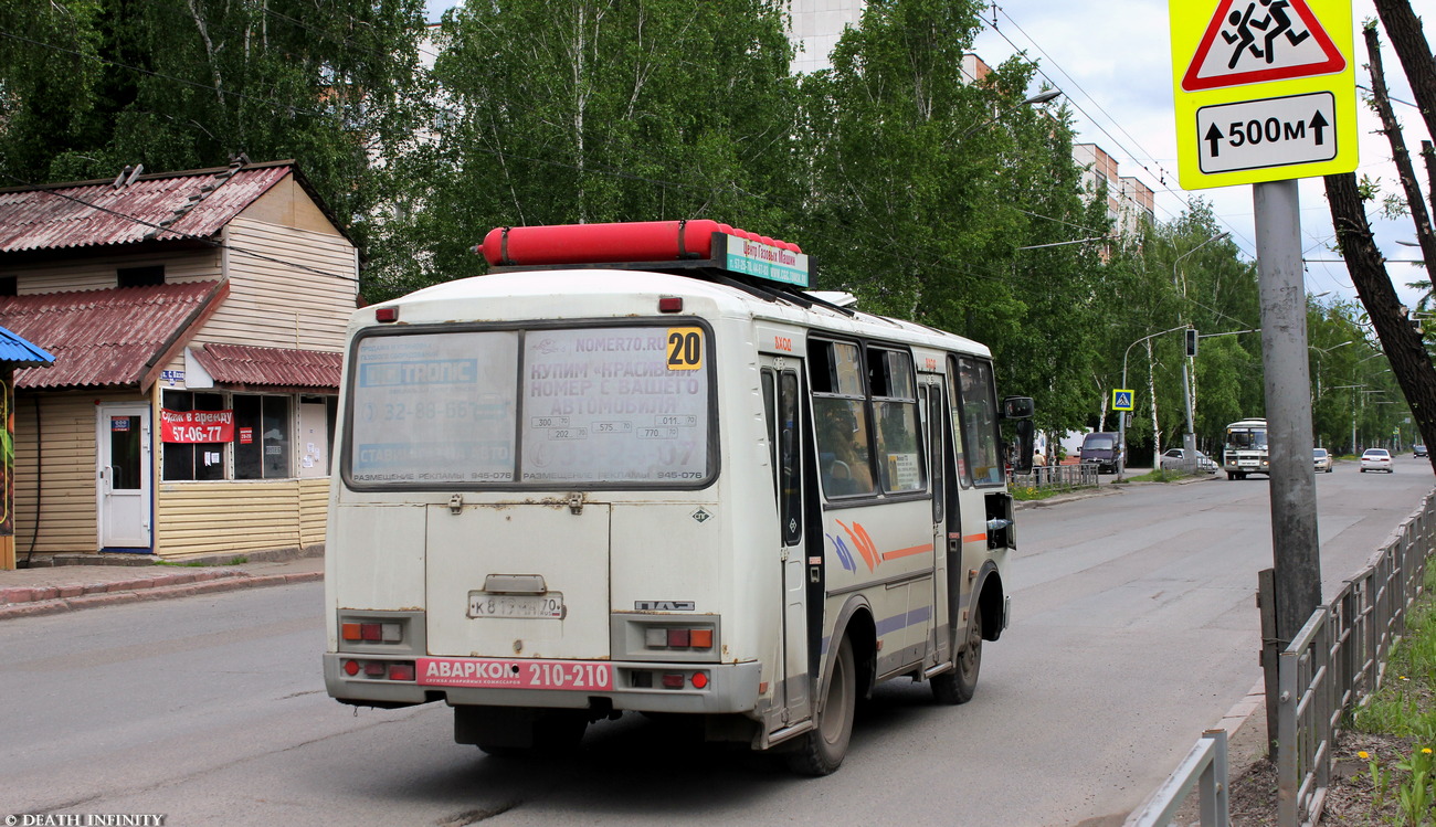 Томская область, ПАЗ-32054 № К 819 МН 70