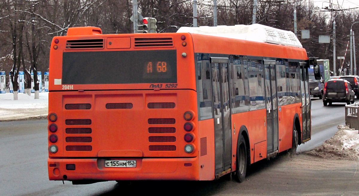 Нижегородская область, ЛиАЗ-5292.67 (CNG) № 20414