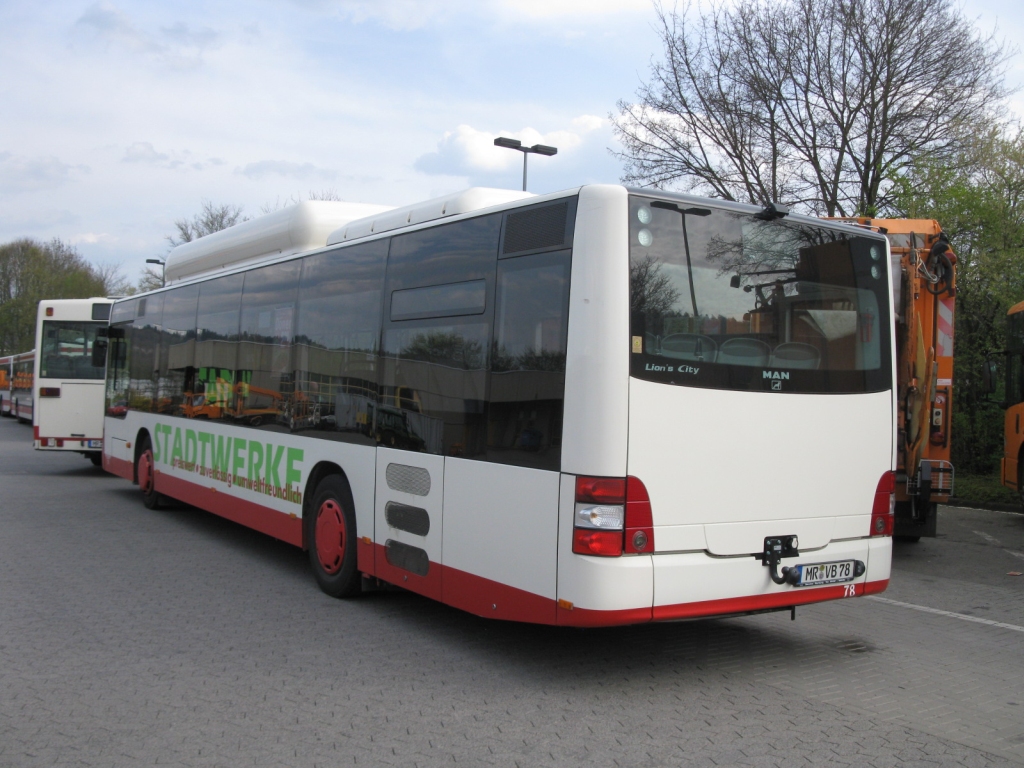 Гессен, MAN A21 Lion's City NL313 CNG № 78