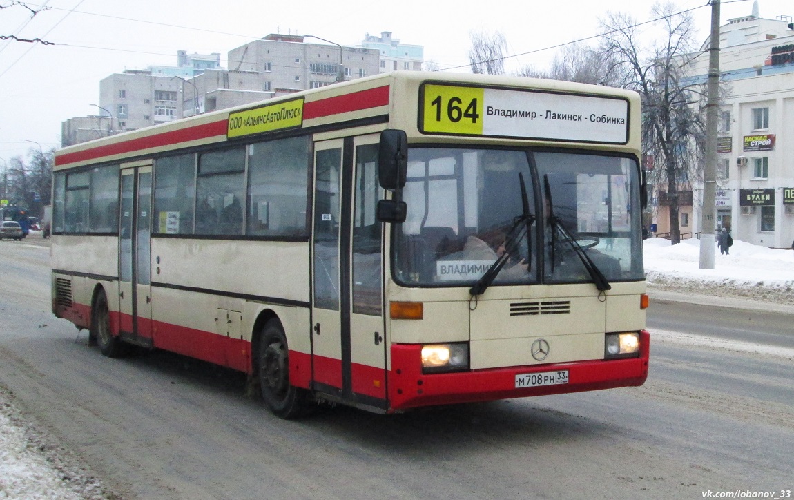 Владимирская область, Mercedes-Benz O405 № М 708 РН 33